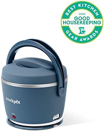 Crock-Pot Electric Lunch Box Food Warmer 20oz – Faded Blue AN2Q