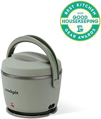 Crock-Pot Portable Electric Lunch Box Food Warmer – Green B2JG