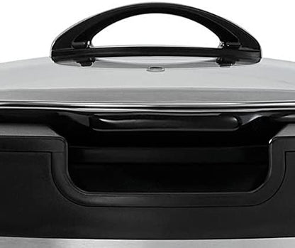 Crock-Pot Thermoshield 6 Quart Slow Cooker with Carry Handles 1UGE