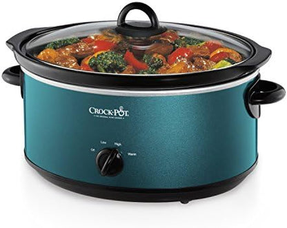 Crock-Pot 7 Quart Manual Slow Cooker – Turquoise SA7H