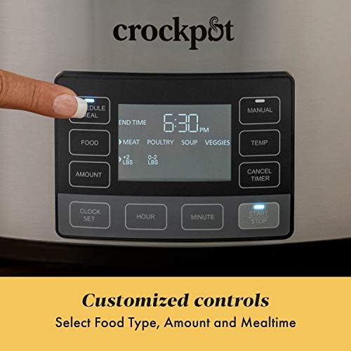 Crock-Pot MyTime 6 Quart Programmable Slow Cooker 7SPL