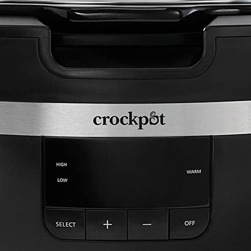 Crock-Pot Thermoshield 6 Quart Slow Cooker with Carry Handles 1UGE