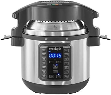 Crock-Pot Express Crisp 8 Quart 10-in-1 Pressure Cooker I14W