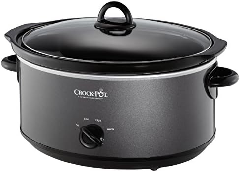 Crock-Pot 7 Quart Slow Cooker – Charcoal 85KN