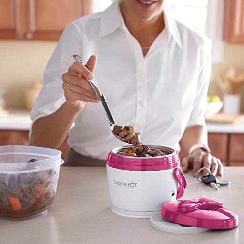 Crock-Pot Lunch Crock Portable Food Warmer 20oz – Pink JKMN