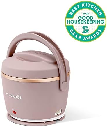 Crock-Pot Electric Lunch Box Food Warmer 20oz – Blush Pink 03QN