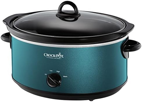 Crock-Pot 7 Quart Manual Slow Cooker – Turquoise SA7H