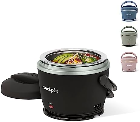 Crock-Pot Electric Lunch Box Food Warmer 20oz – Black DHQY