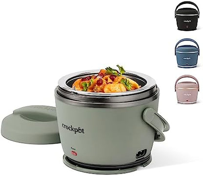 Crock-Pot Portable Electric Lunch Box Food Warmer – Green B2JG