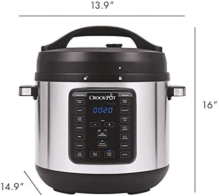 Crock-Pot 8 Quart Express Crock Multi-Use Pressure Cooker CSC7