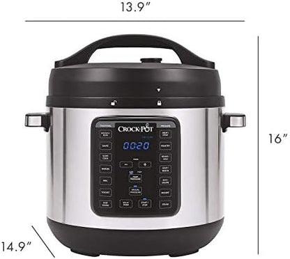 Crock-Pot 8 Quart Express Crock Multi-Use Pressure Cooker CSC7