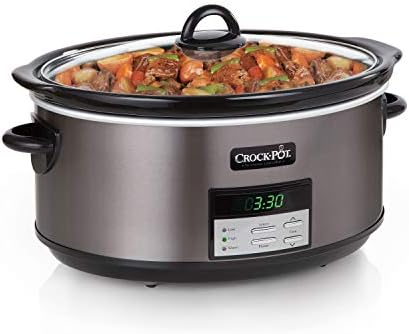 Crock-Pot 8 Quart Programmable Slow Cooker with Auto Warm T2I5