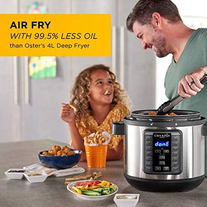 Crock-Pot Express Crisp 8 Quart 10-in-1 Pressure Cooker I14W