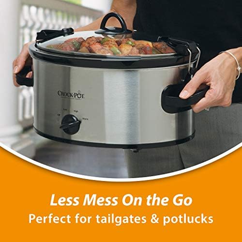 Crock-Pot Cook & Carry 6 Quart Portable Slow Cooker KIL1