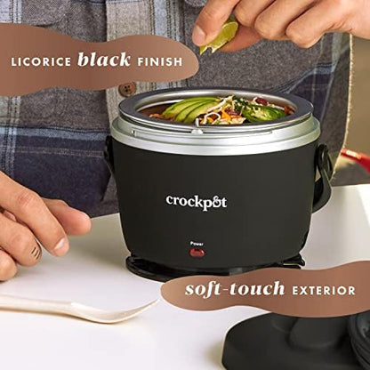 Crock-Pot Electric Lunch Box Food Warmer 20oz – Black DHQY