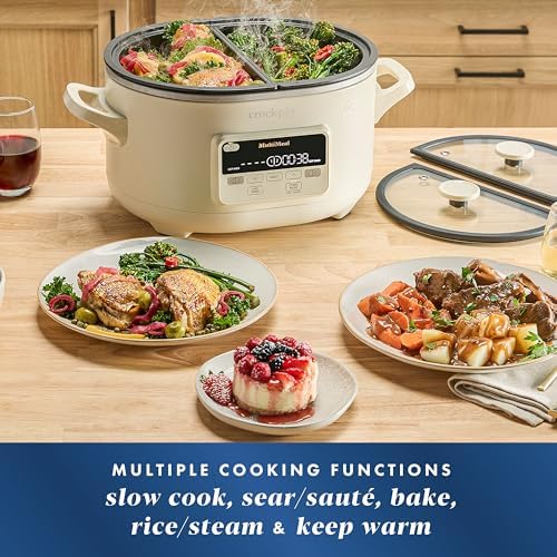 Crock-Pot MultiMeal Multicooker with Programmable Slow Cooker GIDK