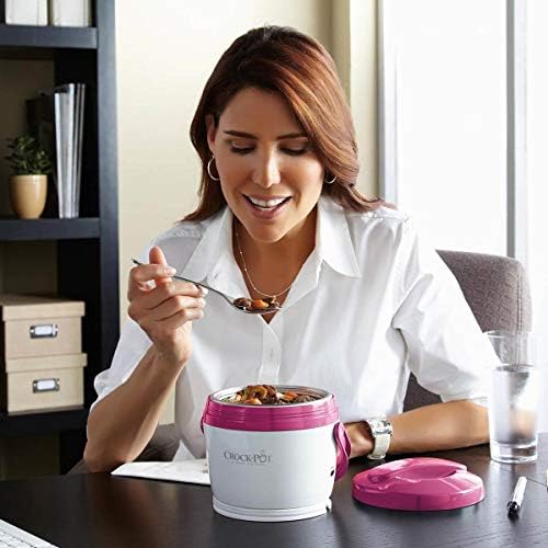 Crock-Pot Lunch Crock Portable Food Warmer 20oz – Pink JKMN