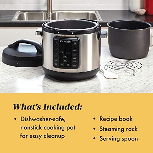 Crock-Pot 8 Quart Express Crock Multi-Use Pressure Cooker CSC7