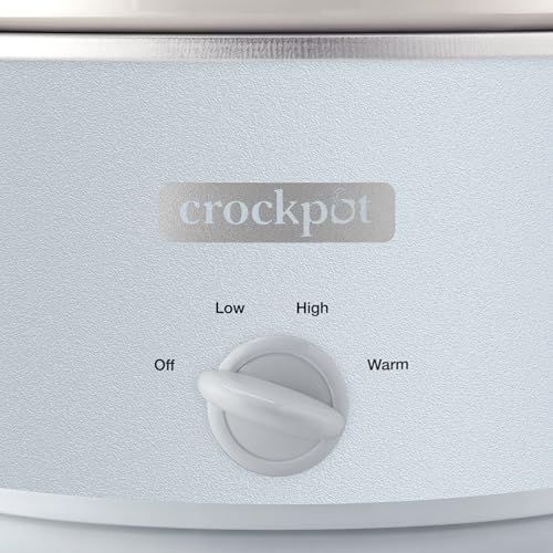 Crock-Pot 4.5 Quart Manual Slow Cooker – Macaroon Blue ETJF