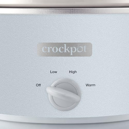 Crock-Pot 4.5 Quart Manual Slow Cooker – Macaroon Blue ETJF