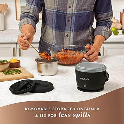 Crock-Pot Electric Lunch Box Food Warmer 20oz – Black DHQY