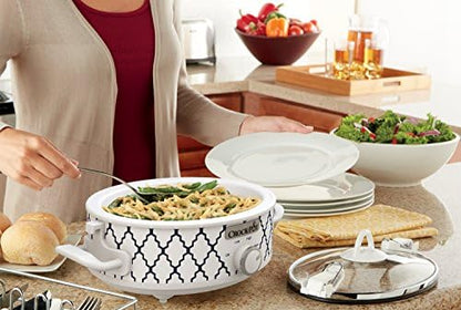 Crock-Pot 2.5 Quart Compact Casserole Slow Cooker WH9J