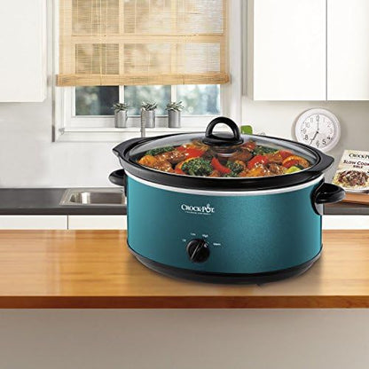 Crock-Pot 7 Quart Manual Slow Cooker – Turquoise SA7H