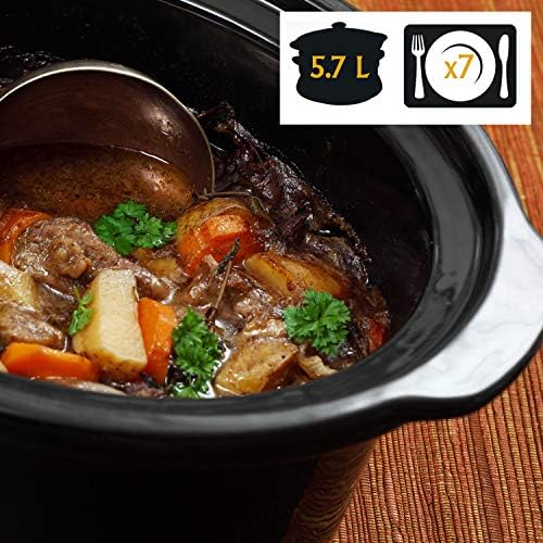 Crock-Pot Cook & Carry 6 Quart Portable Slow Cooker KIL1