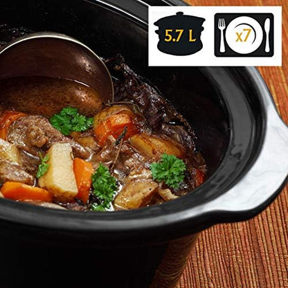 Crock-Pot Cook & Carry 6 Quart Portable Slow Cooker KIL1