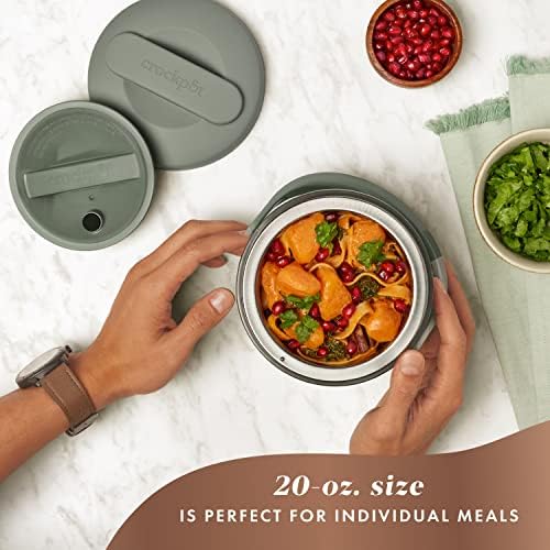 Crock-Pot Portable Electric Lunch Box Food Warmer – Green B2JG