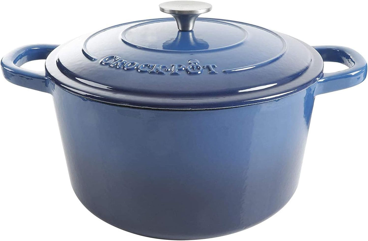 Crock-Pot 3 Quart Enameled Cast Iron Dutch Oven – Aqua WBA5