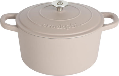Crock-Pot 3 Quart Enameled Cast Iron Dutch Oven – Aqua WBA5