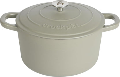 Crock-Pot 3 Quart Enameled Cast Iron Dutch Oven – Aqua WBA5