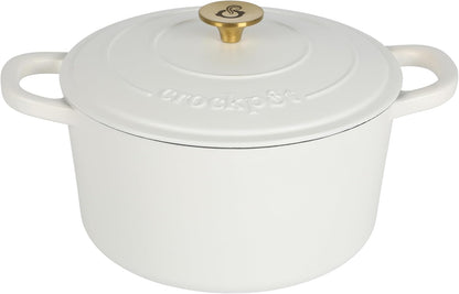 Crock-Pot 3 Quart Enameled Cast Iron Dutch Oven – Aqua WBA5