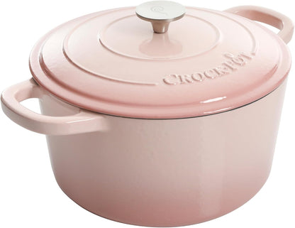 Crock-Pot 3 Quart Enameled Cast Iron Dutch Oven – Aqua WBA5